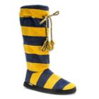 Muk Luks Game Day Women's Tall Slippers, Size: Medium, Blue (navy)