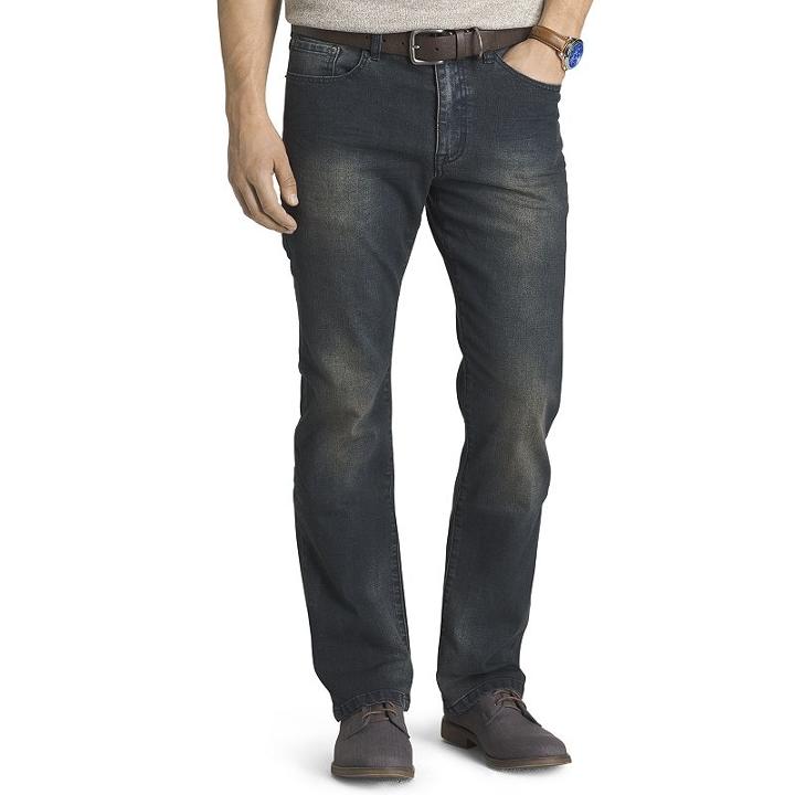 Men's Izod Relaxed Comfort-fit Jeans, Size: 38x30, Blue Other
