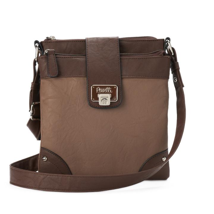 Rosetti Double-time Mini Crossbody Bag, Women's, Med Brown