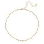 Lc Lauren Conrad Floating Simulated Crystal Choker Necklace, Women's, Gold