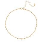 Lc Lauren Conrad Floating Simulated Crystal Choker Necklace, Women's, Gold