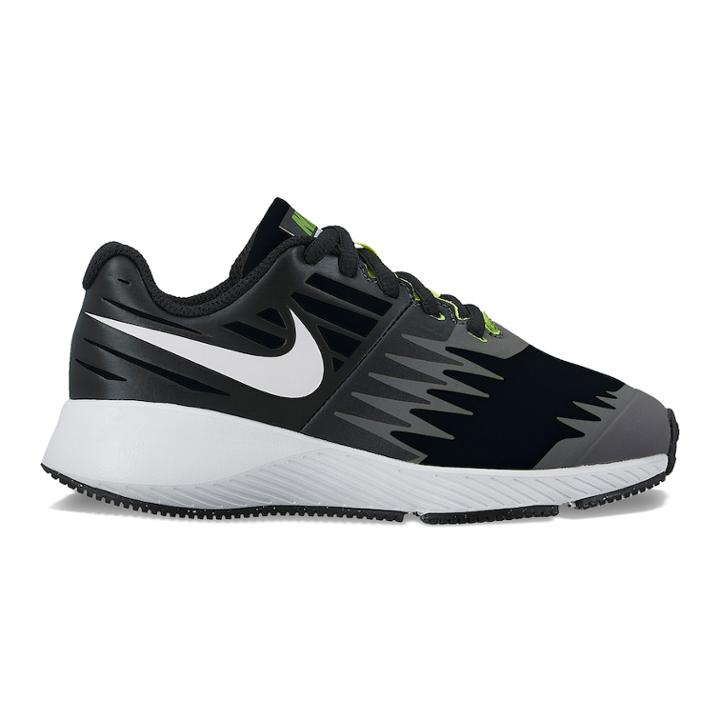 Nike Star Runner Grade School Boys' Sneakers, Size: 7, Black