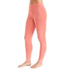 Women's Cuddl Duds Softwear Leggings, Size: Xlrg Av/rg, Med Orange