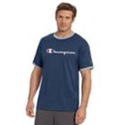 Men's Champion Graphic Jersey Ringer Tee, Size: Xl, Blue (navy)
