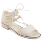 Journee Collection Ingrid Women's Sandals, Size: Medium (7.5), White
