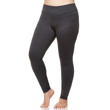 Plus Size Hottotties By Terramar Collins Leggings, Women's, Size: 1xl, Light Grey