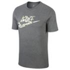 Men's Nike Camoflauge Logo Tee, Size: Small, Grey