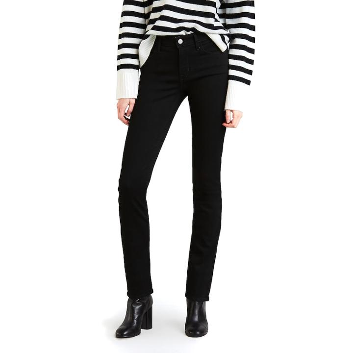 Women's Levi's&reg; Classic Mid Rise Skinny Jeans, Size: 28(us 6)s, Black