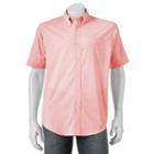 Men's Croft & Barrow&reg; True Comfort Classic-fit Stretch Button-down Shirt, Size: Large, Brt Orange