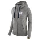 Women's Nike Michigan Wolverines Vintage Full-zip Hoodie, Size: Large, Grey