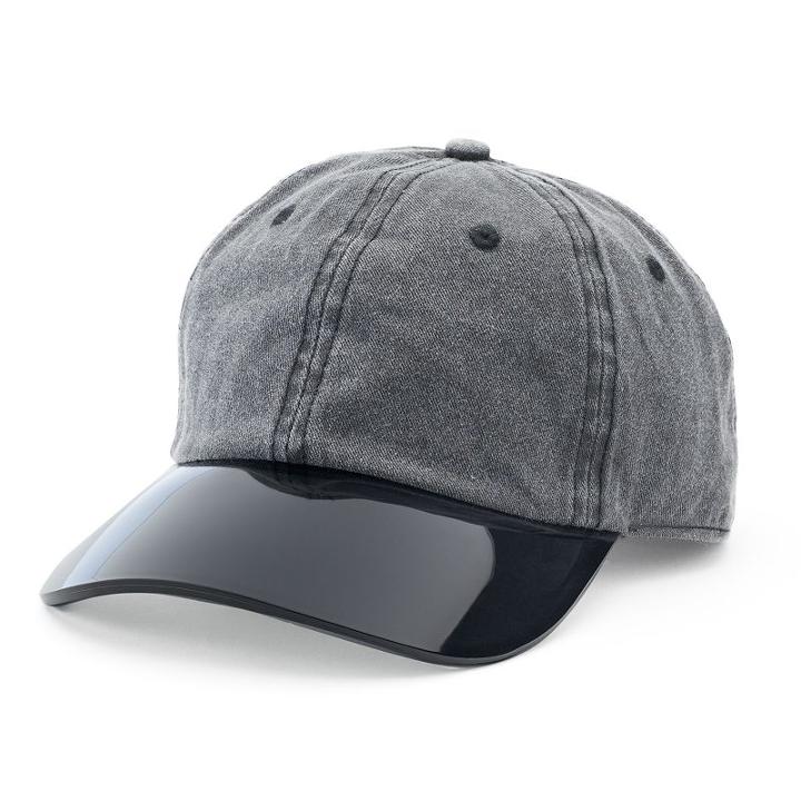 Women's Mudd&reg; Translucent Brim Baseball Hat, Black