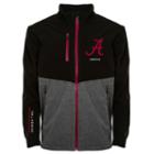 Men's Franchise Club Alabama Crimson Tide Fusion Softshell Jacket, Size: 4xl, Black