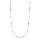 Apt. 9&reg; Silver Tone Bead Station Necklace, Girl's, Grey