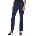 Women's Dana Buchman Slimming Pull-on Pants, Size: Xl, Med Blue