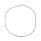 Primrose Sterling Silver Sparkle Chain Bracelet - 8 In, Women's, Size: 8, Grey