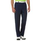 Big & Tall Grand Slam Performance Easy-care Flat-front Golf Pants, Men's, Size: 46x30, Blue Other