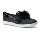Rachel Shoes Lil Jolene Toddler Girl's Slip-on Shoes, Size: 11, Black