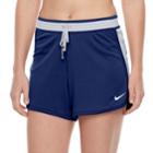 Women's Nike Training Swoosh Mesh Shorts, Size: Xl, Brt Blue