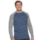 Big & Tall Urban Pipeline&reg; Awesomely Soft Ultimate Regular-fit Raglan Tee, Men's, Size: L Tall, Dark Blue