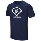 Men's Under Armour New York Yankees Icon Tee, Size: Small, Blue (navy)