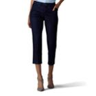 Women's Lee Laila Straight-leg Capris, Size: 4 - Regular, Dark Blue