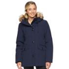 Women's Zeroxposur Powder Hooded Jacket, Size: Xl, Blue (navy)
