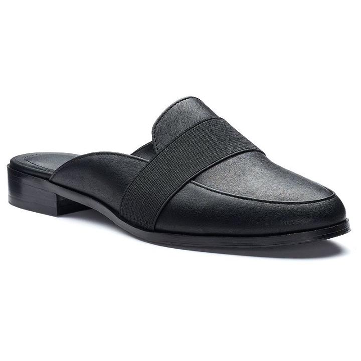 Style Charles By Charles David Gail Women's Backless Loafers, Size: Medium (8.5), Black