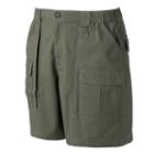Men's Croft & Barrow&reg; Classic-fit Twill Elastic Cargo Stretch Shorts, Size: 36, Dark Green