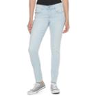 Juniors' So&reg; Low Rise Jeggings, Teens, Size: 11 Long, Light Blue