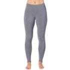 Women's Cuddl Duds Softwear Stretch High-waist Leggings, Size: Small, Grey (charcoal)