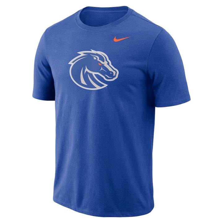 Men's Nike Boise State Broncos Logo Tee, Size: Xxl, Blue