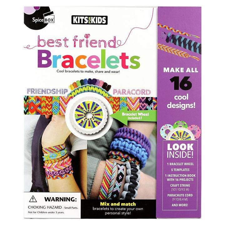 Spicebox Best Friend Bracelets Kit, Kids Unisex, Multicolor