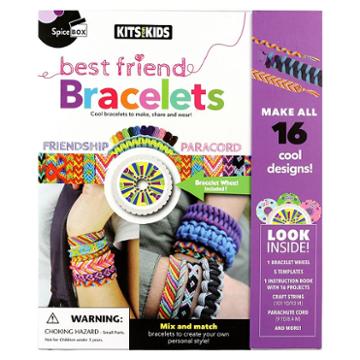 Spicebox Best Friend Bracelets Kit, Kids Unisex, Multicolor