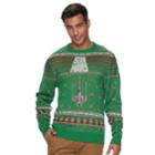 Men's Star Wars Ugly Christmas Sweater, Size: Small, Med Green