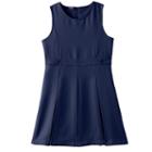 Girls 4-16 Chaps Pleated Jumper, Girl's, Size: 7, Blue (navy)