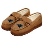 Men's Forever Collectibles Carolina Panthers Moccasin Slippers, Size: Large, Multicolor