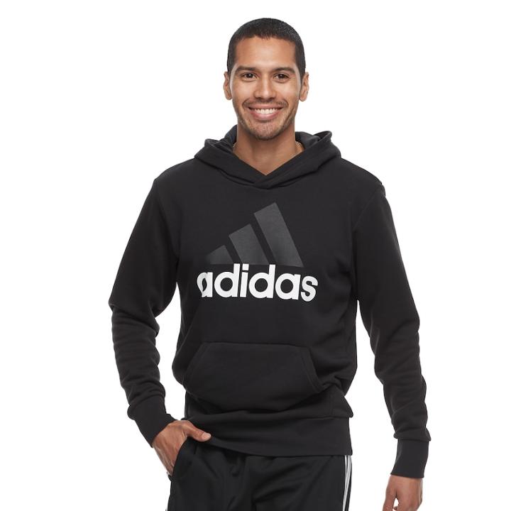 Boys 8-20 Adidas Essentials Pullover, Size: Small, Black