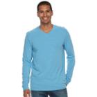 Men's Sonoma Goods For Life&reg; Classic-fit Flexwear V-neck Tee, Size: Large, Med Blue