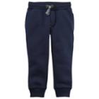 Boys 4-8 Carter's Fleece Pull On Jogger Pants, Size: 7, Blue