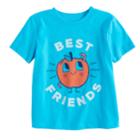 Baby Boy Jumping Beans&reg; Best Friends Apple Graphic Tee, Size: 9 Months, Med Blue