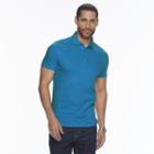 Men's Apt. 9&reg; Modern-fit Solid Polo, Size: Small, Blue (navy)