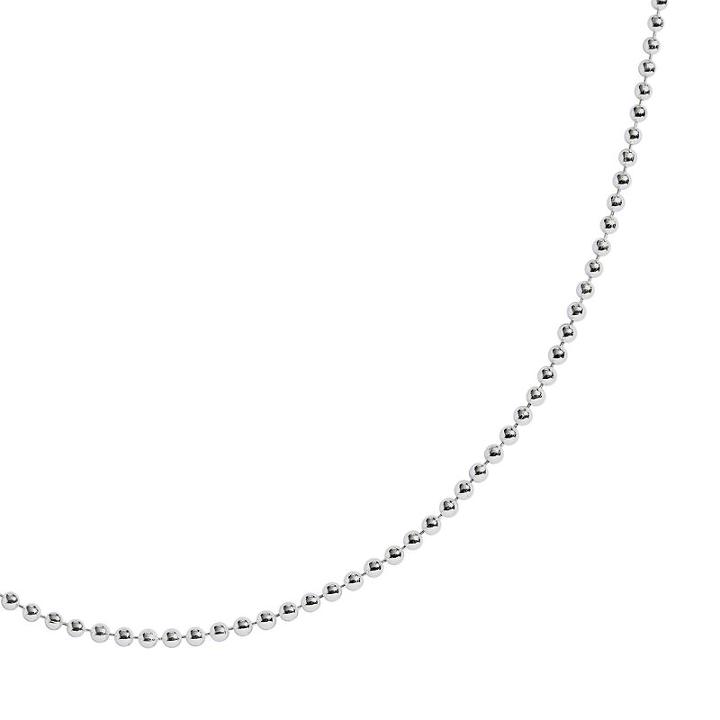 Sterling Silver Ball Chain Necklace -16-in, Women's, Size: 16, Grey
