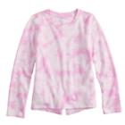 Girls 7-16 Harper & Elliott Split Back Pullover, Size: Medium, Lt Purple