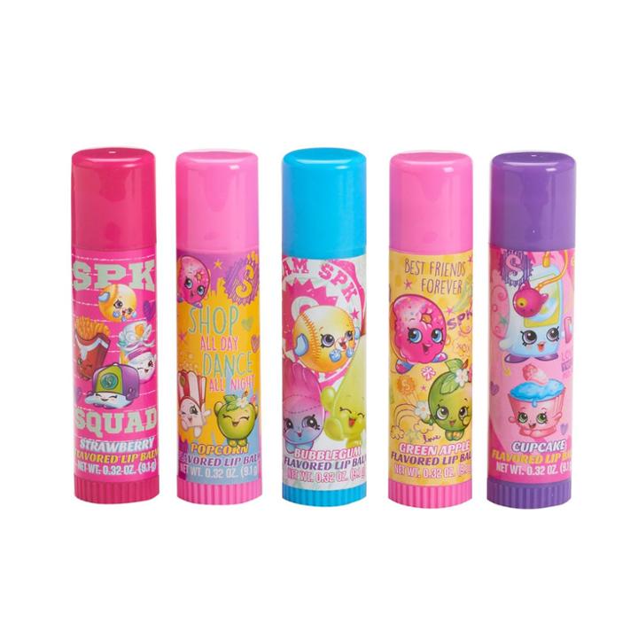 Girls 4-16 Shopkins 5-pc. Mega Lip Balm Set, Multicolor