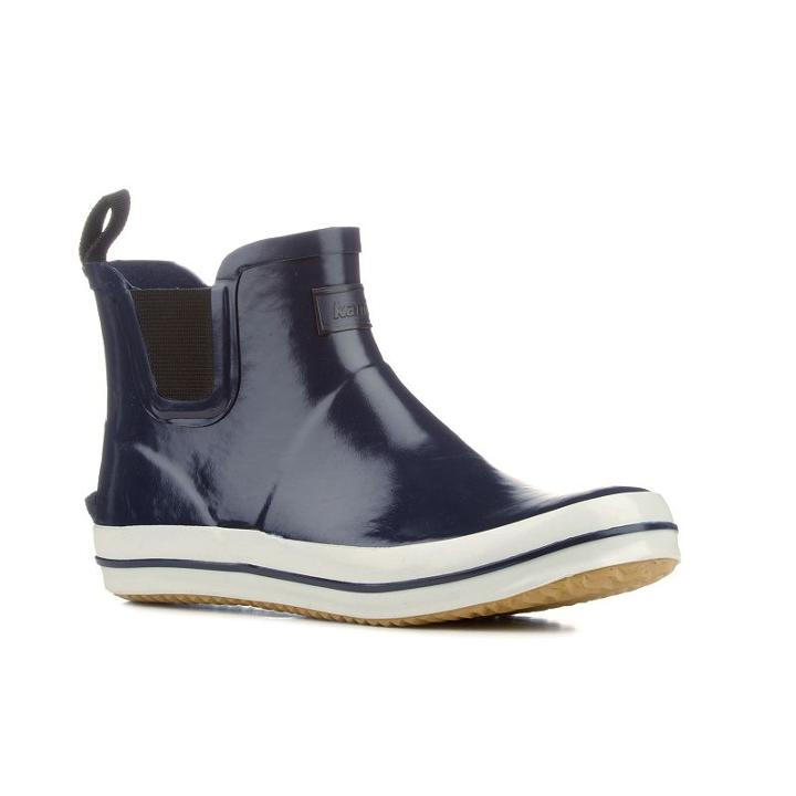 Kamik Sharon Women's Chelsea Waterproof Rain Boots, Size: 6, Blue (navy)