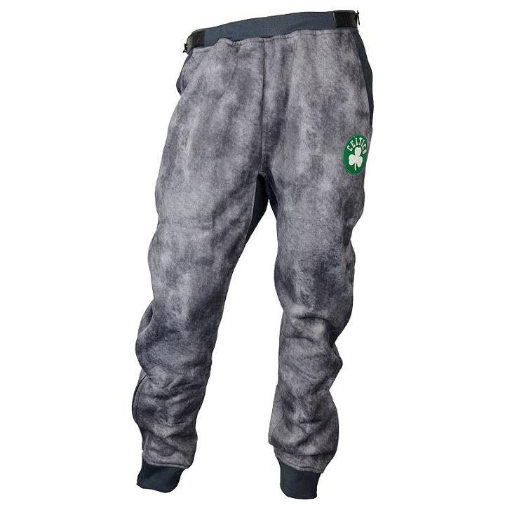 Men's Zipway Boston Celtics Denim Effect Fleece Pants, Size: Xxl, Ovrfl Oth