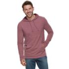Men's Sonoma Goods For Life&trade; Double-knit Hoodie, Size: Medium, Dark Red