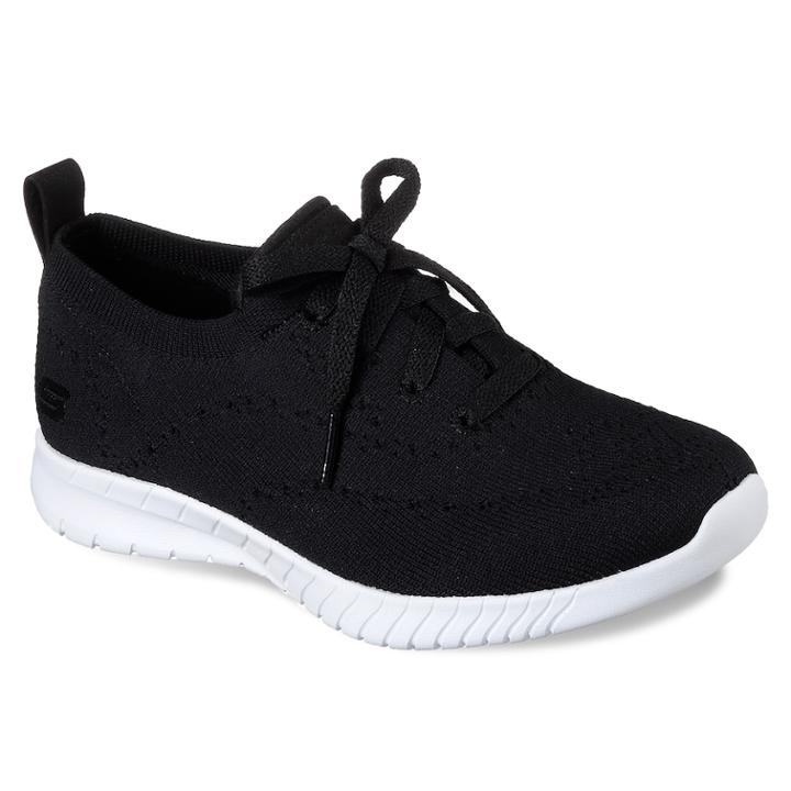Skechers Wave Lite Pretty Philosophy Women's Shoes, Size: 10, Grey (charcoal)