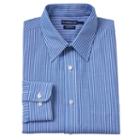 Big & Tall Croft & Barrow Fitted Checked Dress Shirt, Men's, Size: 18.5-34/35, Blue