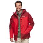 Men's Columbia Winter Slope Colorblock Thermal Coil Insulated Jacket, Size: Xl, Med Red